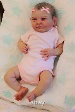 Reborn Baby Doll Ava by Cassie Brace Sold Out Limited Edition