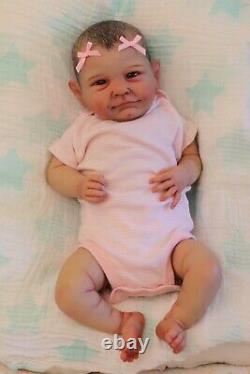 Reborn Baby Doll Ava by Cassie Brace Sold Out Limited Edition