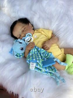 Reborn Baby Doll Biracial Levi