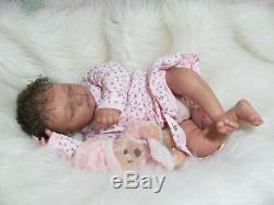 Reborn Baby Doll Ethnic Aa Biracial Girl