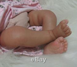 Reborn Baby Doll Ethnic Aa Biracial Girl