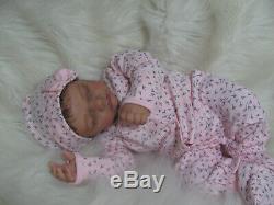 Reborn Baby Doll Ethnic Aa Biracial Girl