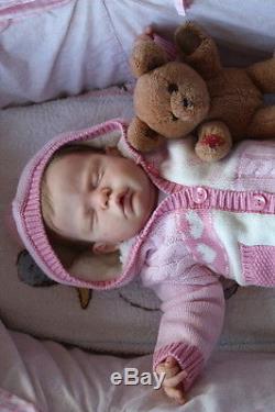 Reborn Baby Doll Evelyn by Cassie Brace Limited Ed 364/800