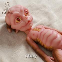 Reborn Baby Doll Full Body Soft Silicone Heterotypic Dolls Boy Ugly Alien Style