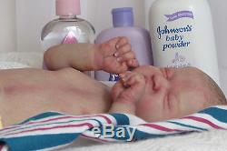 Reborn Baby Doll Kami Rose Stunning new Bay by Laura Lee Eagles. So Realistic