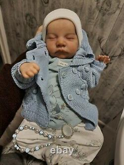 Reborn Baby Doll Levi Bonnie Brown
