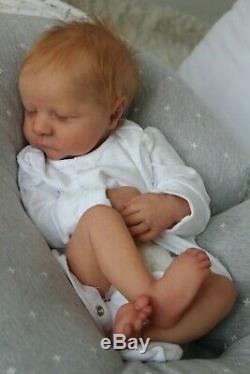 Reborn Baby Doll Levi (From the kit Levi sculpted by Bonnie Brown)