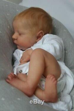 Reborn Baby Doll Levi (From the kit Levi sculpted by Bonnie Brown)