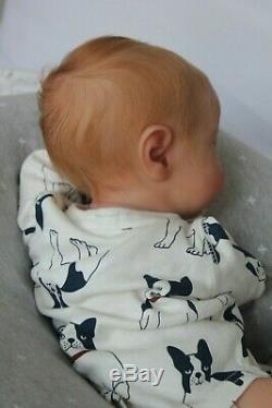 Reborn Baby Doll Levi (From the kit Levi sculpted by Bonnie Brown)