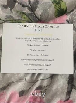Reborn Baby Doll, Levi by Bonnie Brown with COA