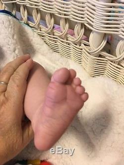 Reborn Baby Doll Maizie By Andrea Arcello LE 21 Full Limbs