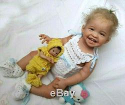 Reborn Baby Doll Mila Ping Lau Toddler Nurserie Brc