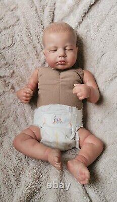 Reborn Baby Doll Newborn Girl 5lb 20 Vinyl Body Authentic With Clothes