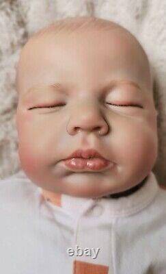 Reborn Baby Doll Newborn Girl 5lb 20 Vinyl Body Authentic With Clothes