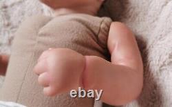 Reborn Baby Doll Newborn Girl 5lb 20 Vinyl Body Authentic With Clothes