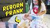 Reborn Baby Doll Night Time Routine And Diaper Change Prank