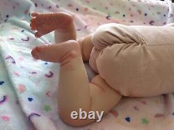 Reborn Baby Doll Ramsey genuine with CoaTUMMY PLATE NOT INCLUDED