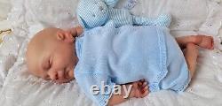 Reborn Baby Doll Sammy 18 With Bent Legs By Cassie Brace Artist Ruth Annette