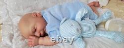 Reborn Baby Doll Sammy 18 With Bent Legs By Cassie Brace Artist Ruth Annette