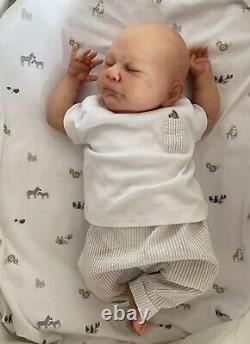 Reborn Baby Doll Samuel By Cassie Brace Artist Tracy Lister