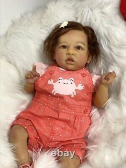 Reborn Baby Doll Saskia Biracial What A Princess