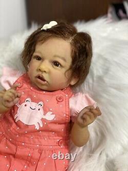 Reborn Baby Doll Saskia Biracial What A Princess