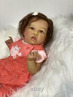 Reborn Baby Doll Saskia Biracial What A Princess