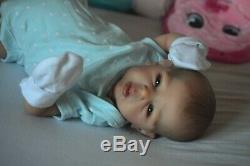 Reborn Baby Doll Sculpt Mindy by Adrie Stoete by Artist Kelly Campbell