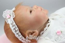 Reborn Baby Doll Soft Silicone vinyl 18 inch Cute Full Handmade Lifelike