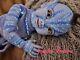 Reborn Baby Doll Tolliver Fantasy Lifelike Blue Tail Blue Na'vi Avatar Inspired