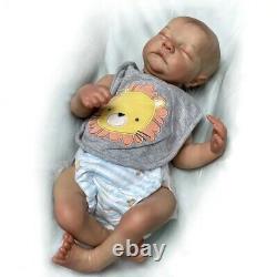 Reborn Baby Dolls 20inch Silicone Body Doll Newborn Doll Full Handmade Kids Gift