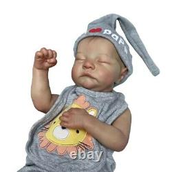 Reborn Baby Dolls 20inch Silicone Body Doll Newborn Doll Full Handmade Kids Gift