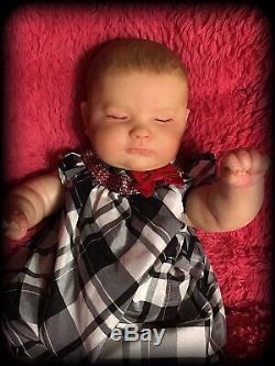 Reborn Baby Dolls Joseph 3 Months Awake, Only custom order, Realborn Baby