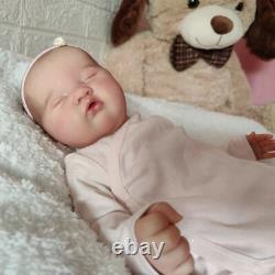 Reborn Baby Dolls Silicone Vinyl Realistic Newborn Doll Sleeping Boy Girl Gift