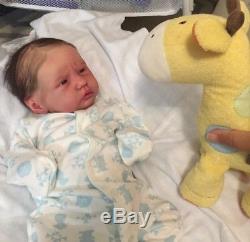 Reborn Baby Ellie Sue Ultra Realistic Newborn doll With COA By Bonnie Brown