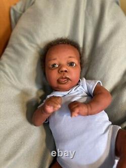Reborn Baby Ethnic Boy Lifelike Realistic Doll