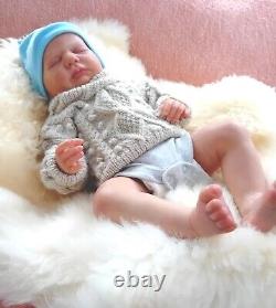 Reborn Baby Full Body Boy Harper. UK Seller