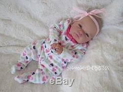 Reborn Baby GIRL Doll AWAKE Newborn. #RebornBabyDollART UK