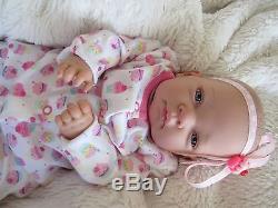 Reborn Baby GIRL Doll AWAKE Newborn. #RebornBabyDollART UK
