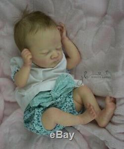 Reborn Baby GIRL Doll CHARLOTTE Laura Lee Eagles By Jessie's Babies