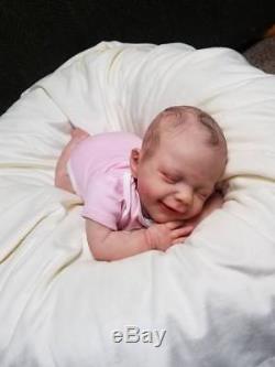 Reborn Baby Girl APRIL by Joanna Kazmierczak LIMITED EDITION Lifelike Doll