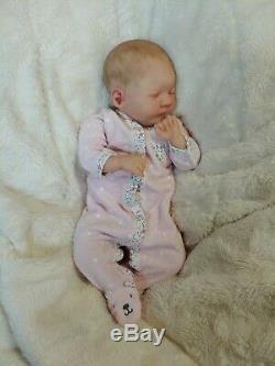 Reborn Baby Girl Aria by Toby Morgan Limited Ed Realistic Preemie Doll