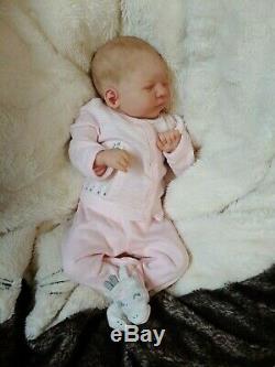 Reborn Baby Girl Aria by Toby Morgan Limited Ed Realistic Preemie Doll