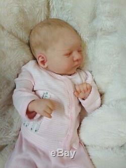 Reborn Baby Girl Aria by Toby Morgan Limited Ed Realistic Preemie Doll