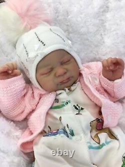 Reborn Baby Girl Art Doll Azalea Laura Lee Eagles Authentic Reborn Uk