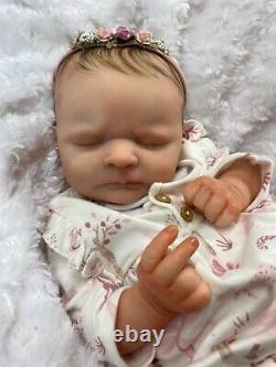 Reborn Baby Girl Art Doll From Martin Sculpt Heavy Authentic Reborn Uk Artist