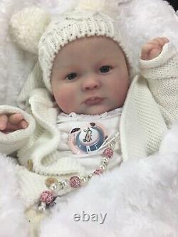 Reborn Baby Girl Art Doll Made From Realborn Joseph 3 Authentic Reborn Uk