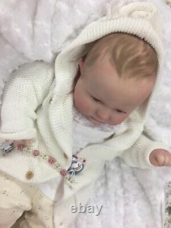 Reborn Baby Girl Art Doll Made From Realborn Joseph 3 Authentic Reborn Uk