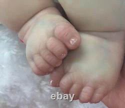 Reborn Baby Girl Art Doll Made From Realborn Joseph 3 Authentic Reborn Uk