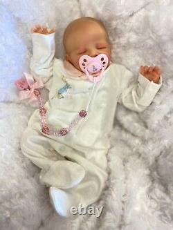 Reborn Baby Girl Art Doll Peter Rabbit Outfit Uk Artist Zendric Ltd Ed Sculpt